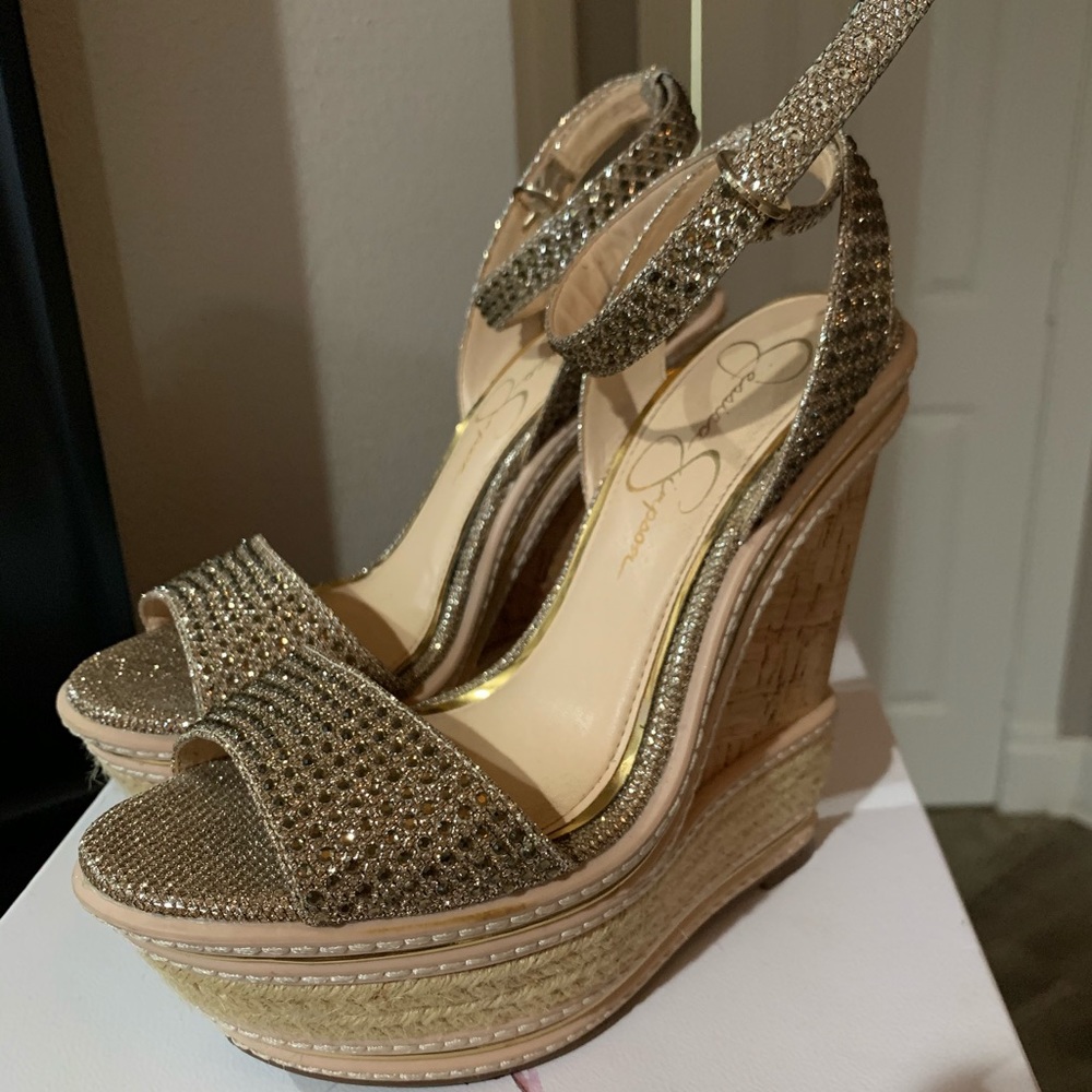 Jessica Simpson wedges